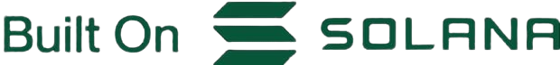 built on Solana logo